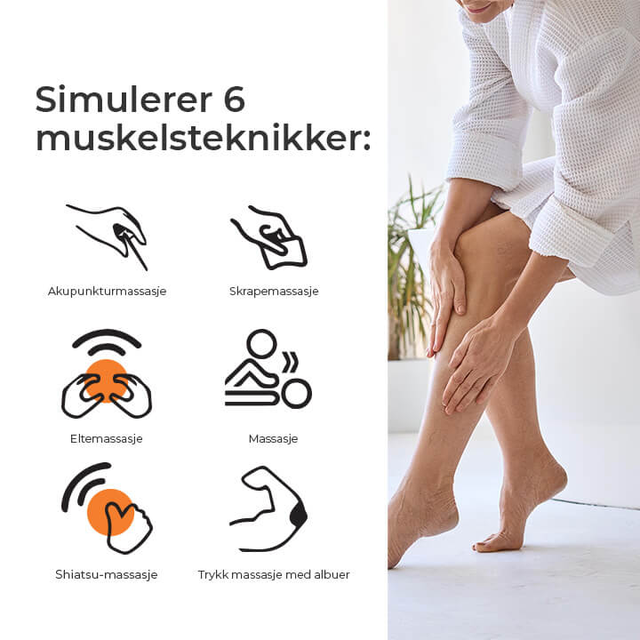 Whole Body Massager™ - Apparat til lindring av muskelsmerter